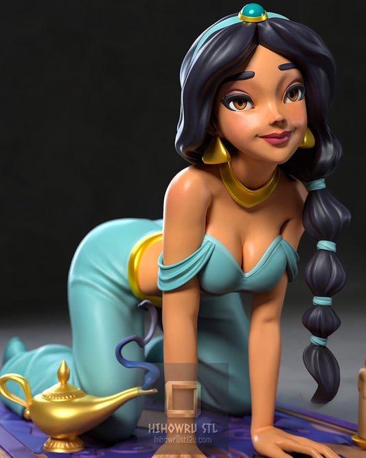 5363 Jasmine NSFW - Aladdin - STL 3D Print Files