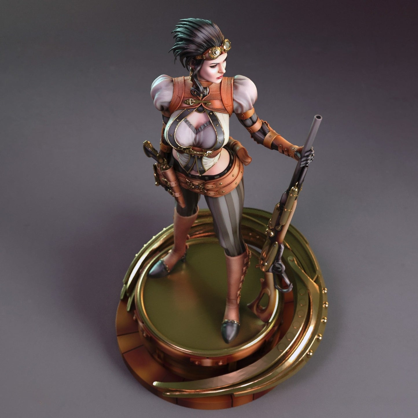 2911 Lady Mechanika NSFW - STL 3D Print Files