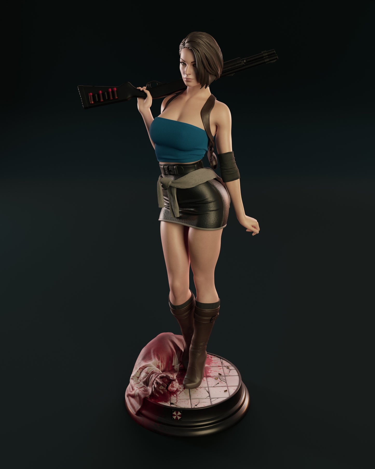 1936 Jill Valentine NSFW - Resident Evil - STL 3D Print Files