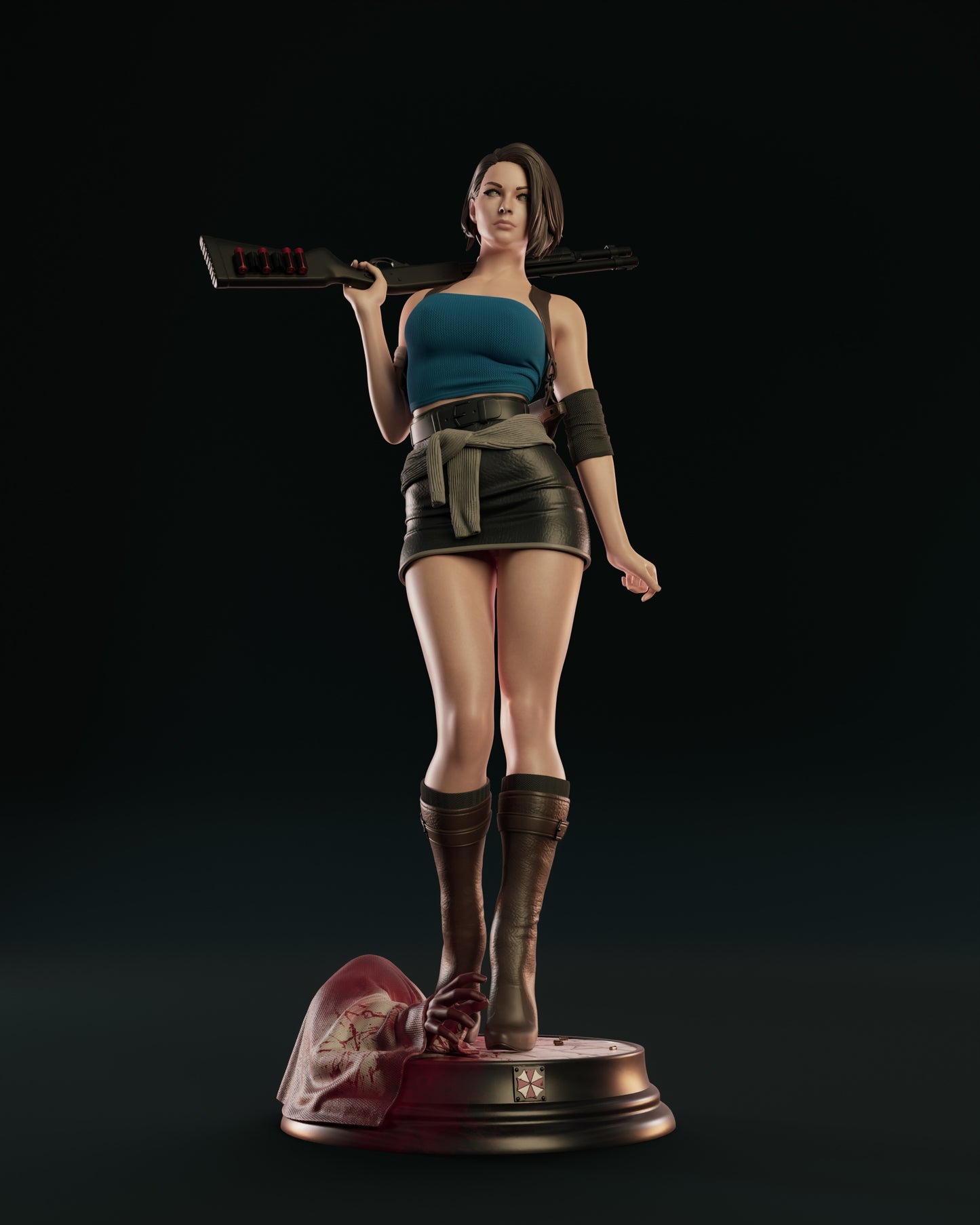 1936 Jill Valentine NSFW - Resident Evil - STL 3D Print Files