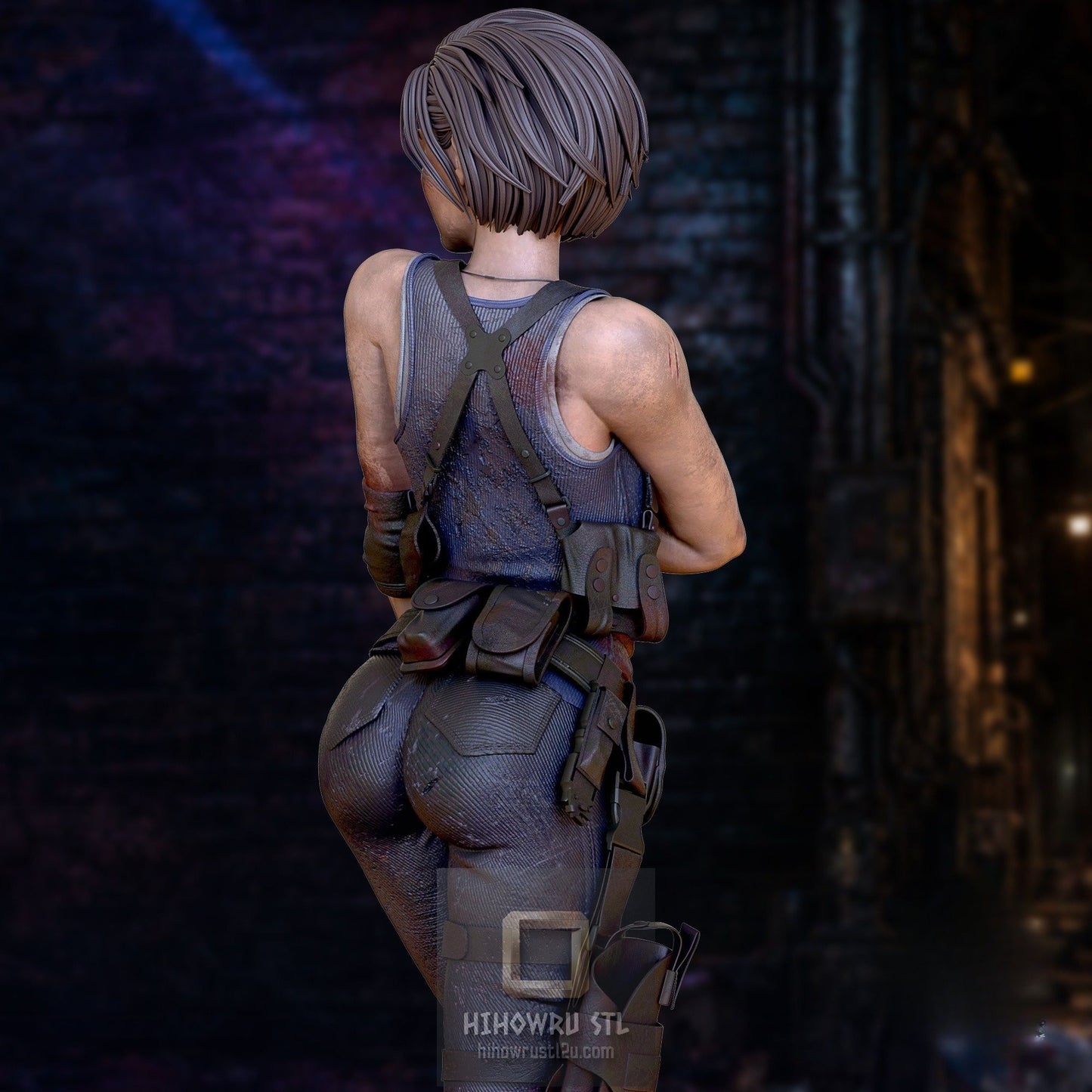 5406 Jill Valentine NSFW - Resident Evil - STL 3D Print Files