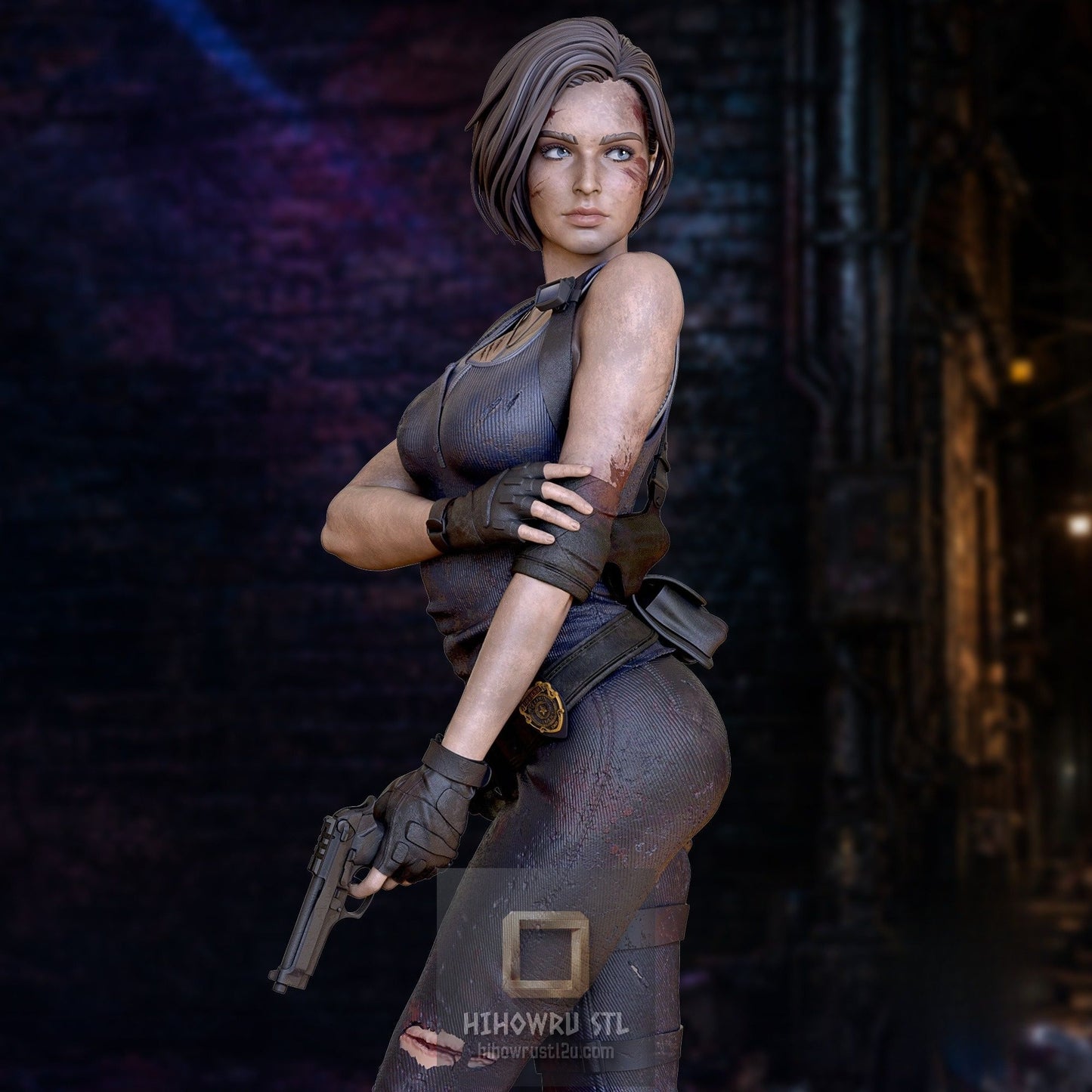 5406 Jill Valentine NSFW - Resident Evil - STL 3D Print Files