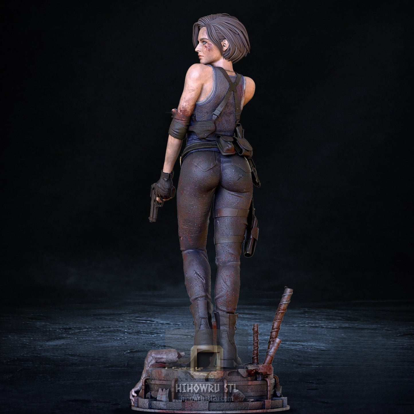5406 Jill Valentine NSFW - Resident Evil - STL 3D Print Files