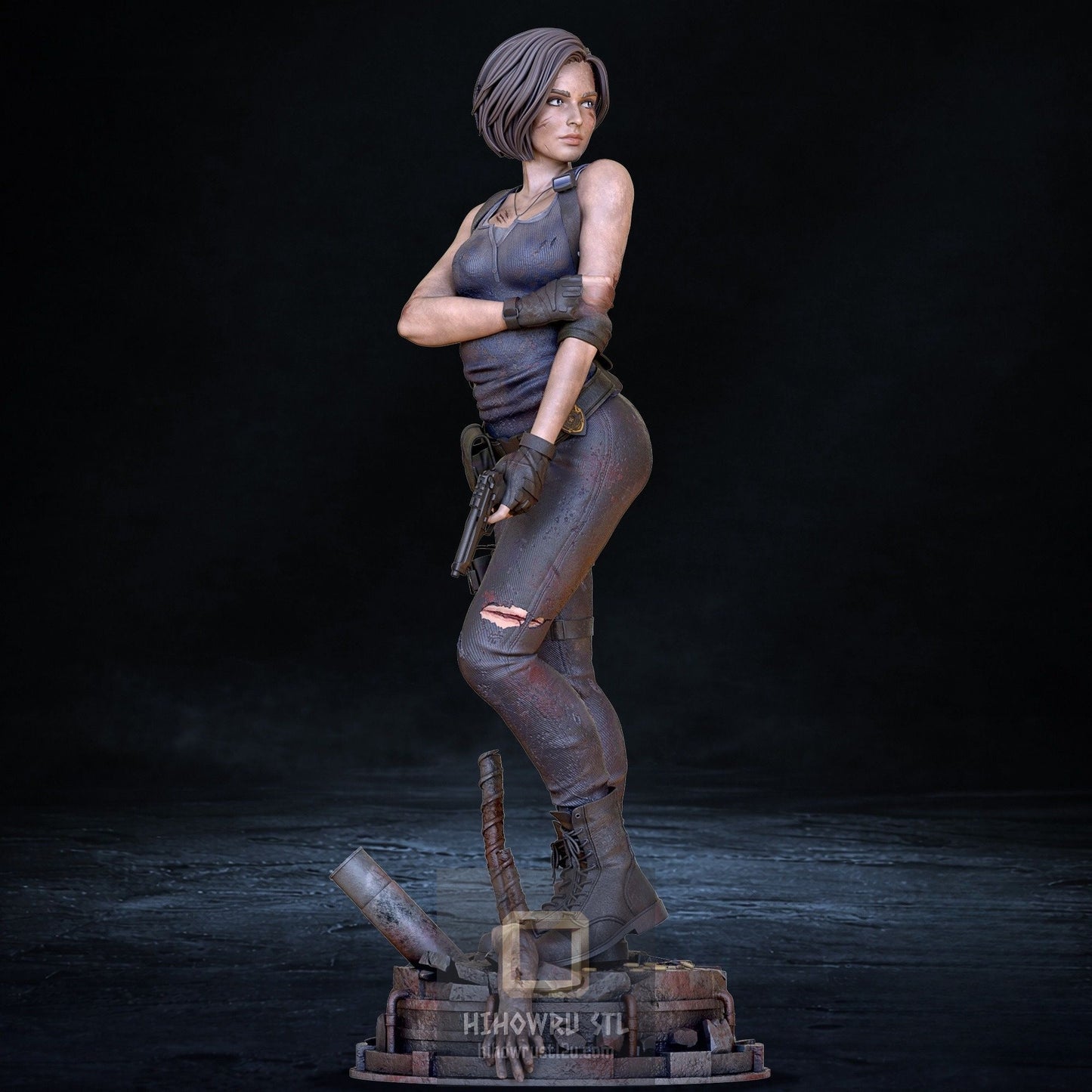 5406 Jill Valentine NSFW - Resident Evil - STL 3D Print Files