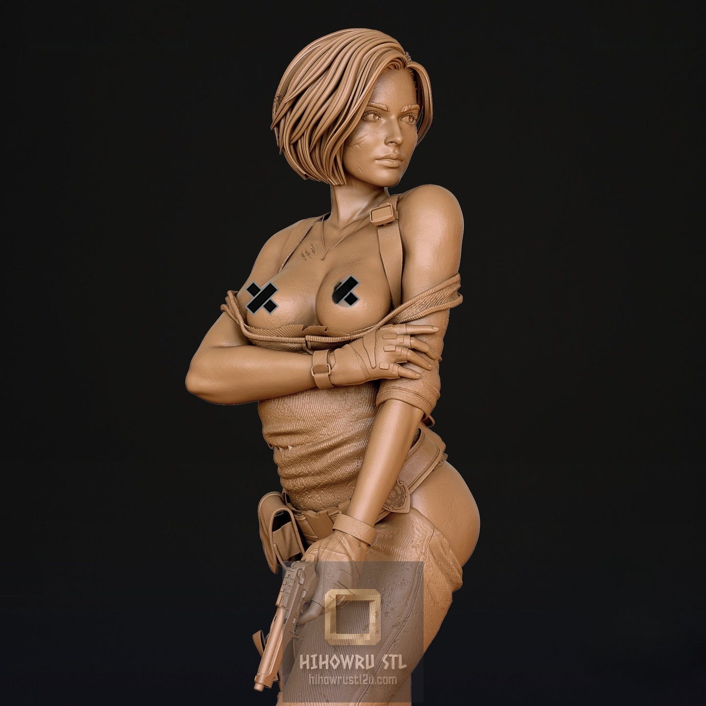 5406 Jill Valentine NSFW - Resident Evil - STL 3D Print Files