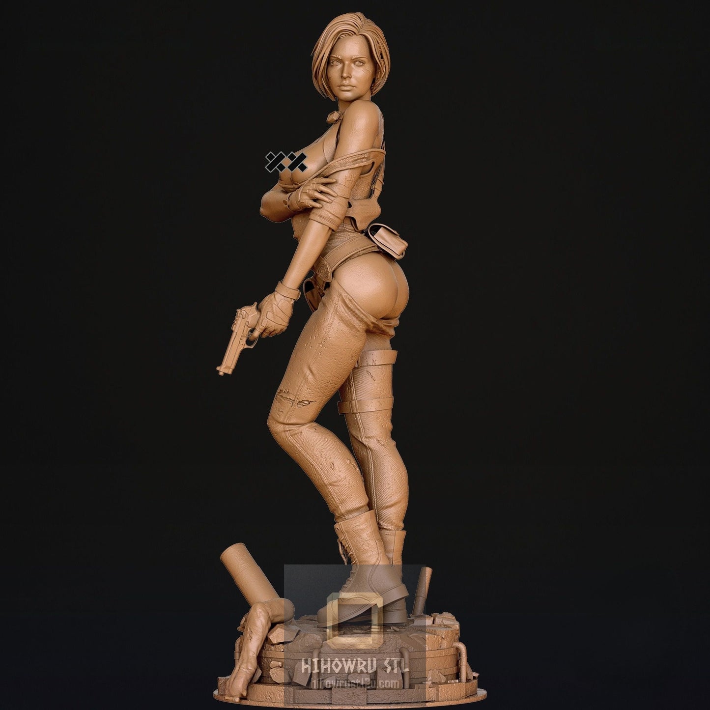 5406 Jill Valentine NSFW - Resident Evil - STL 3D Print Files