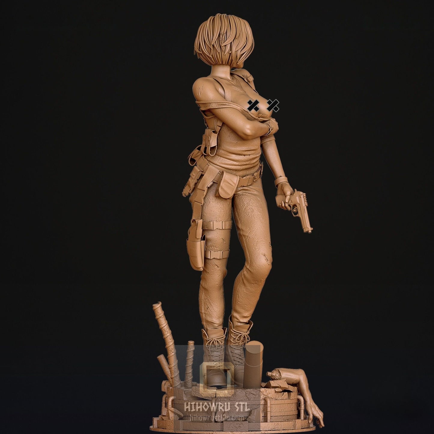 5406 Jill Valentine NSFW - Resident Evil - STL 3D Print Files