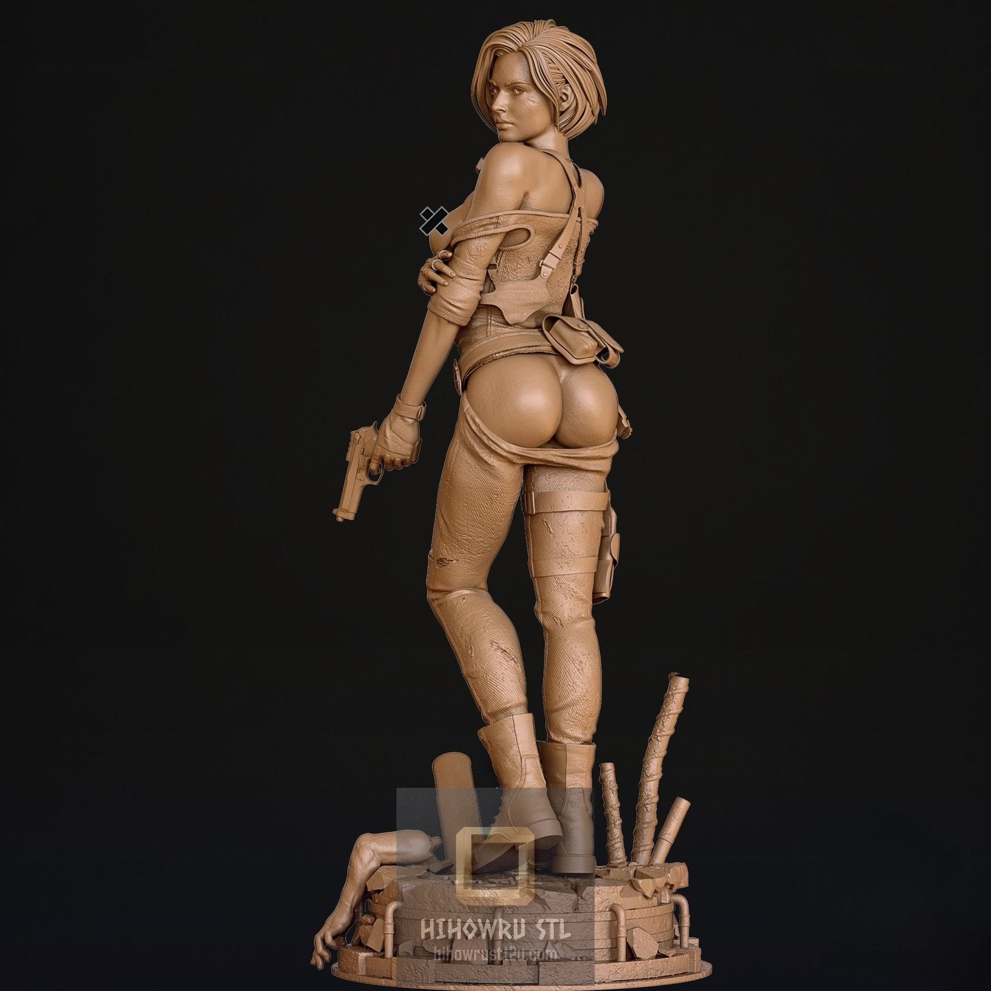 5406 Jill Valentine NSFW - Resident Evil - STL 3D Print Files