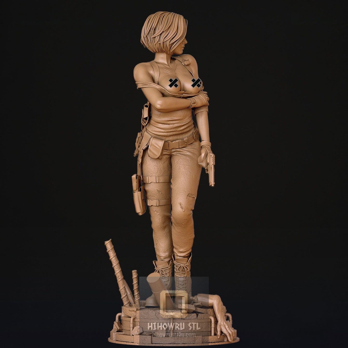 5406 Jill Valentine NSFW - Resident Evil - STL 3D Print Files