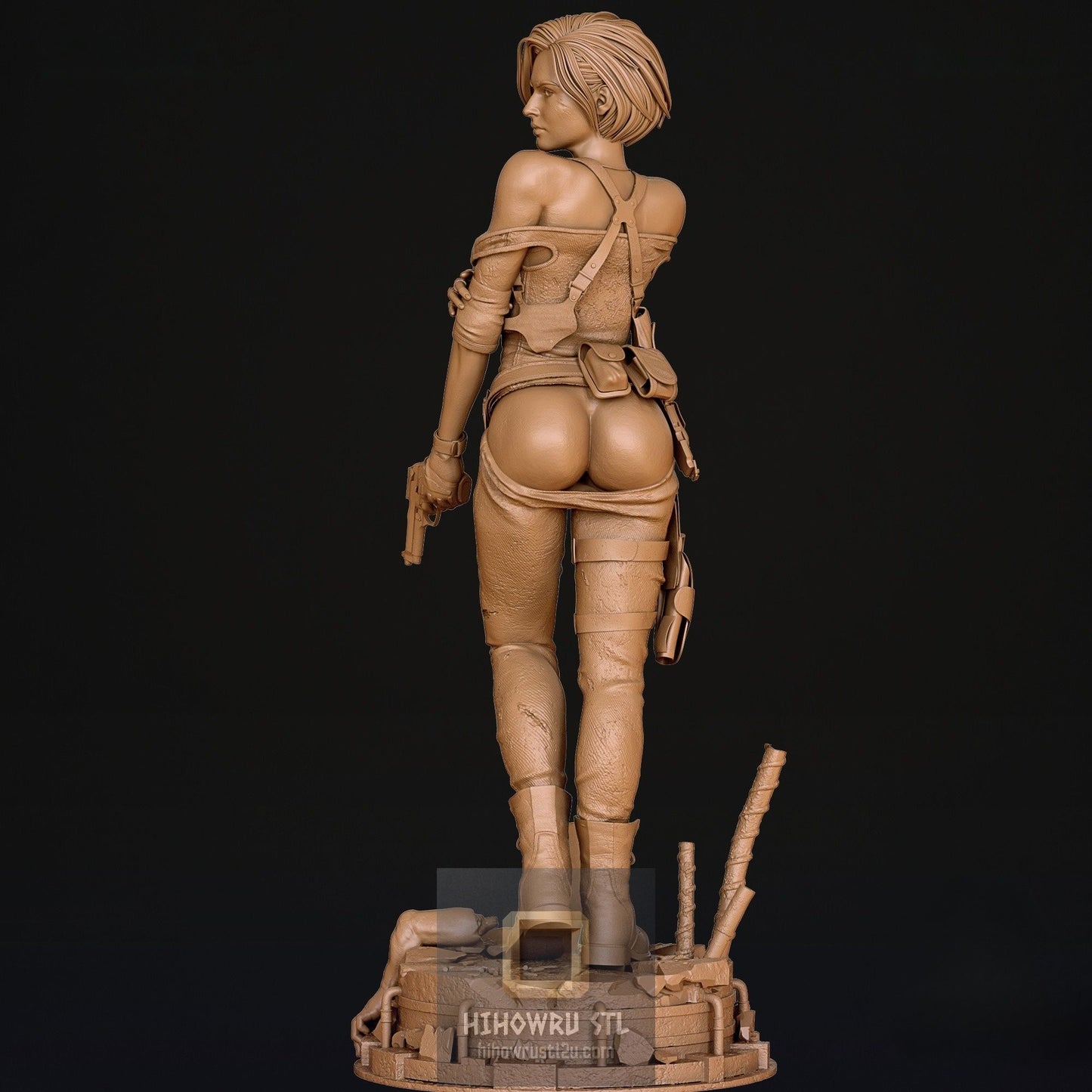5406 Jill Valentine NSFW - Resident Evil - STL 3D Print Files
