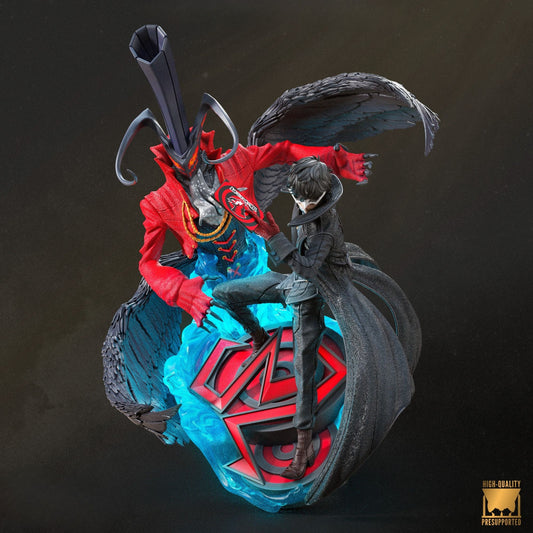 3964 Joker and Arsene - Persona 5  - STL 3D Print Files