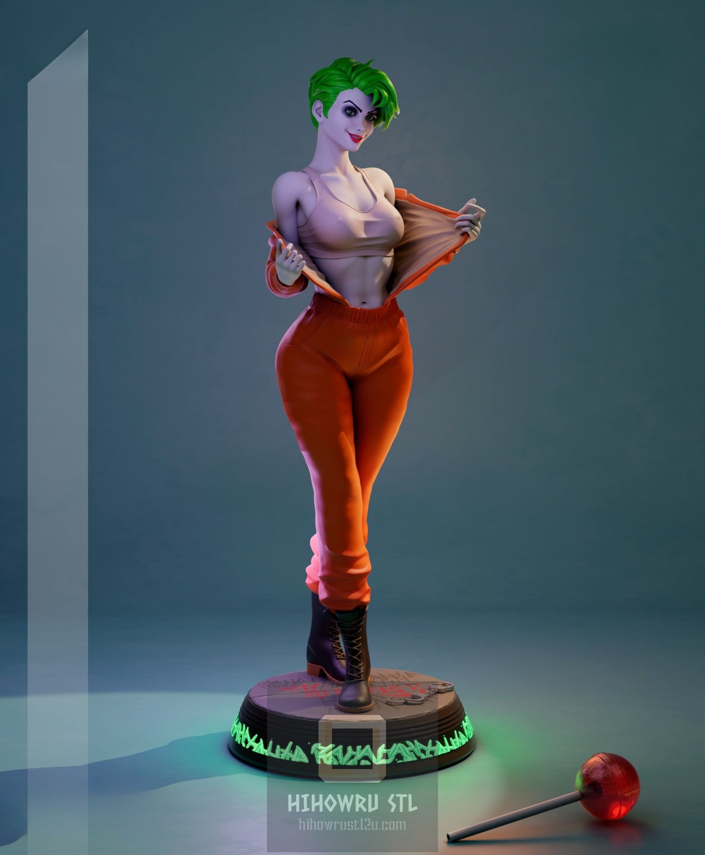 4425 Female Joker NSFW - STL 3D Print Files
