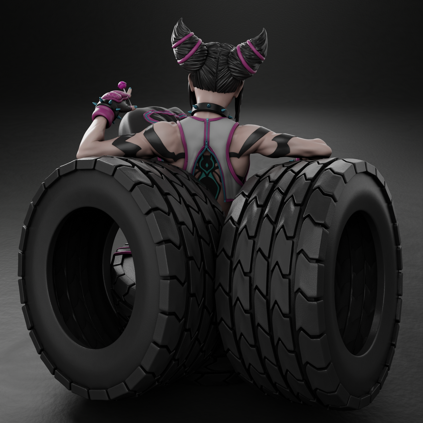 2764 Juri Han NSFW - Street Fighter - STL 3D Print Files