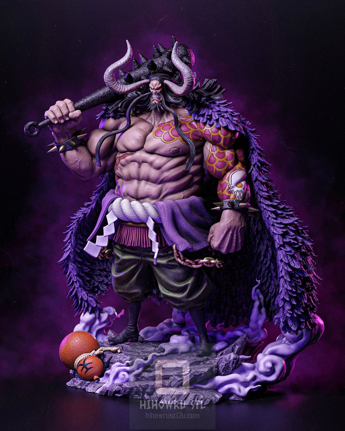 4499 Kaido - One Piece - STL 3D Print Files