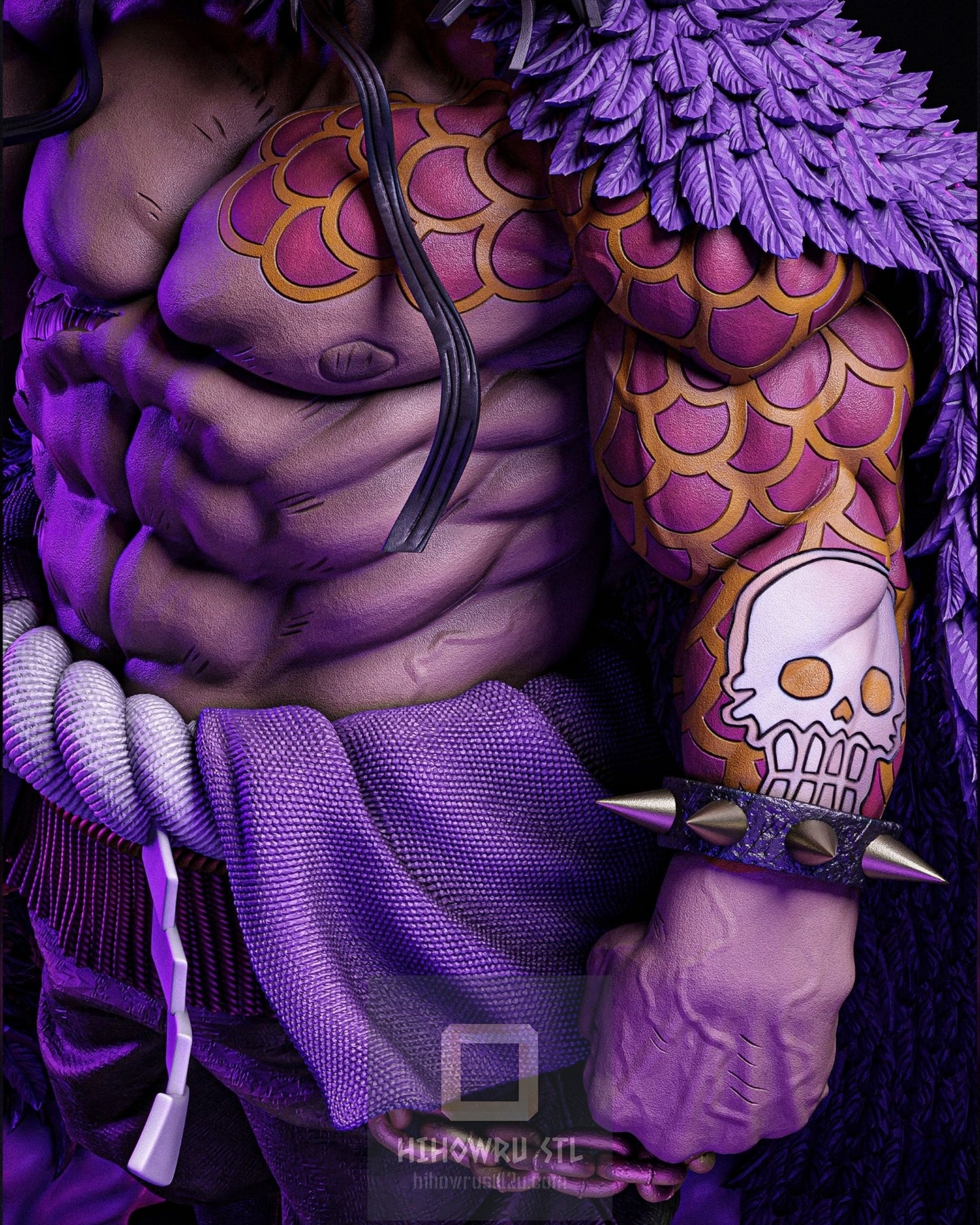 4499 Kaido - One Piece - STL 3D Print Files