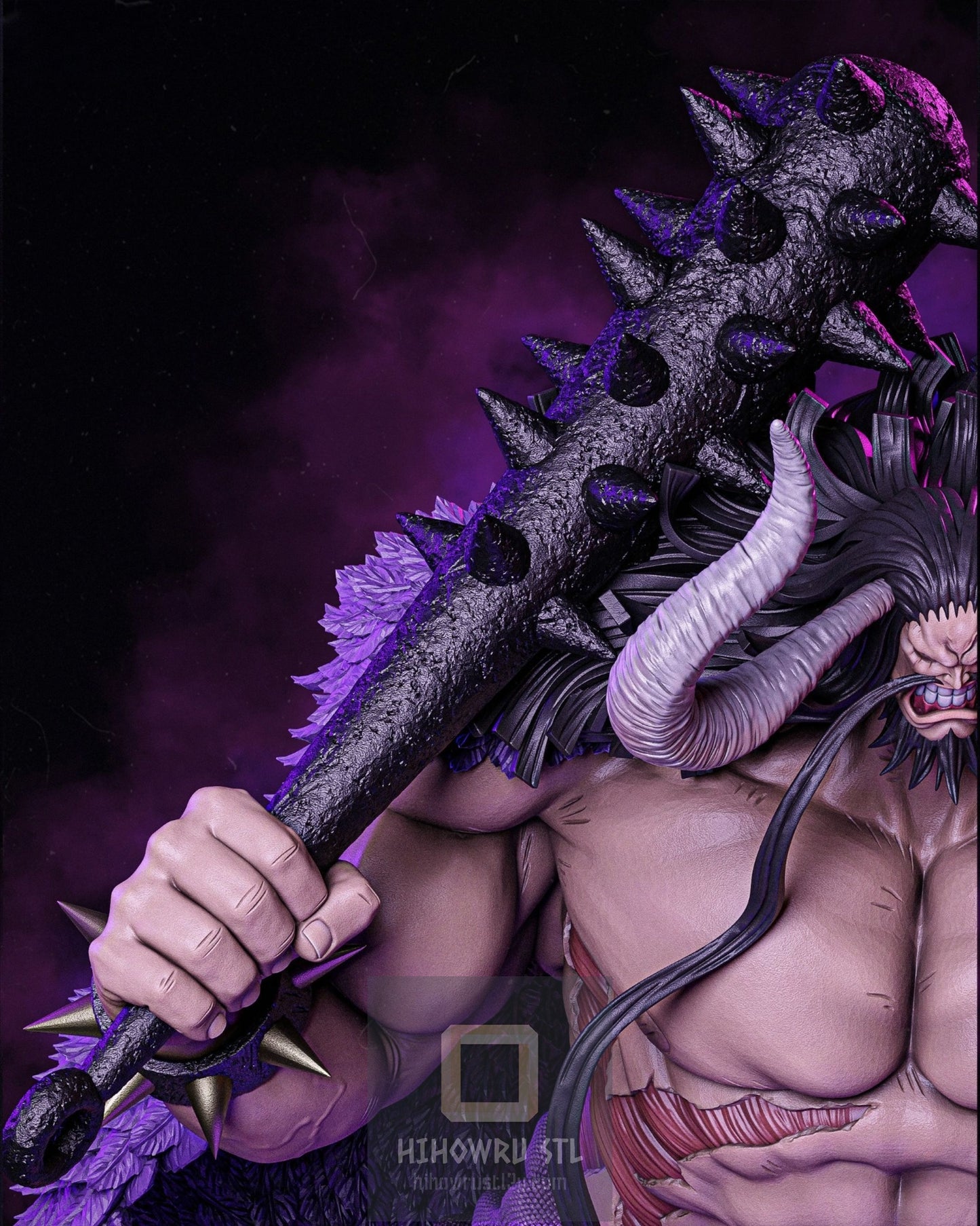 4499 Kaido - One Piece - STL 3D Print Files