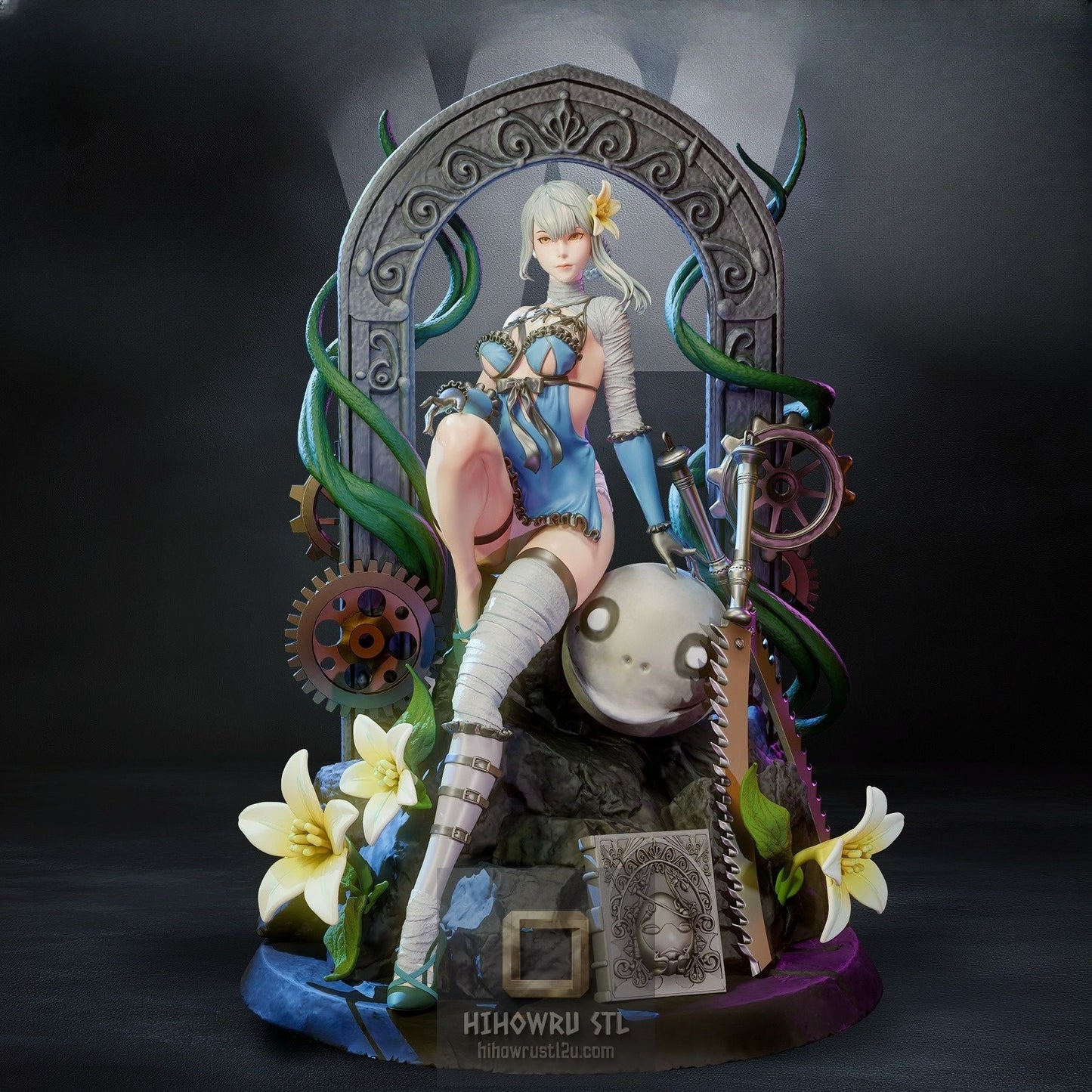 5276 Kainé NSFW - NIER - STL 3D Print Files