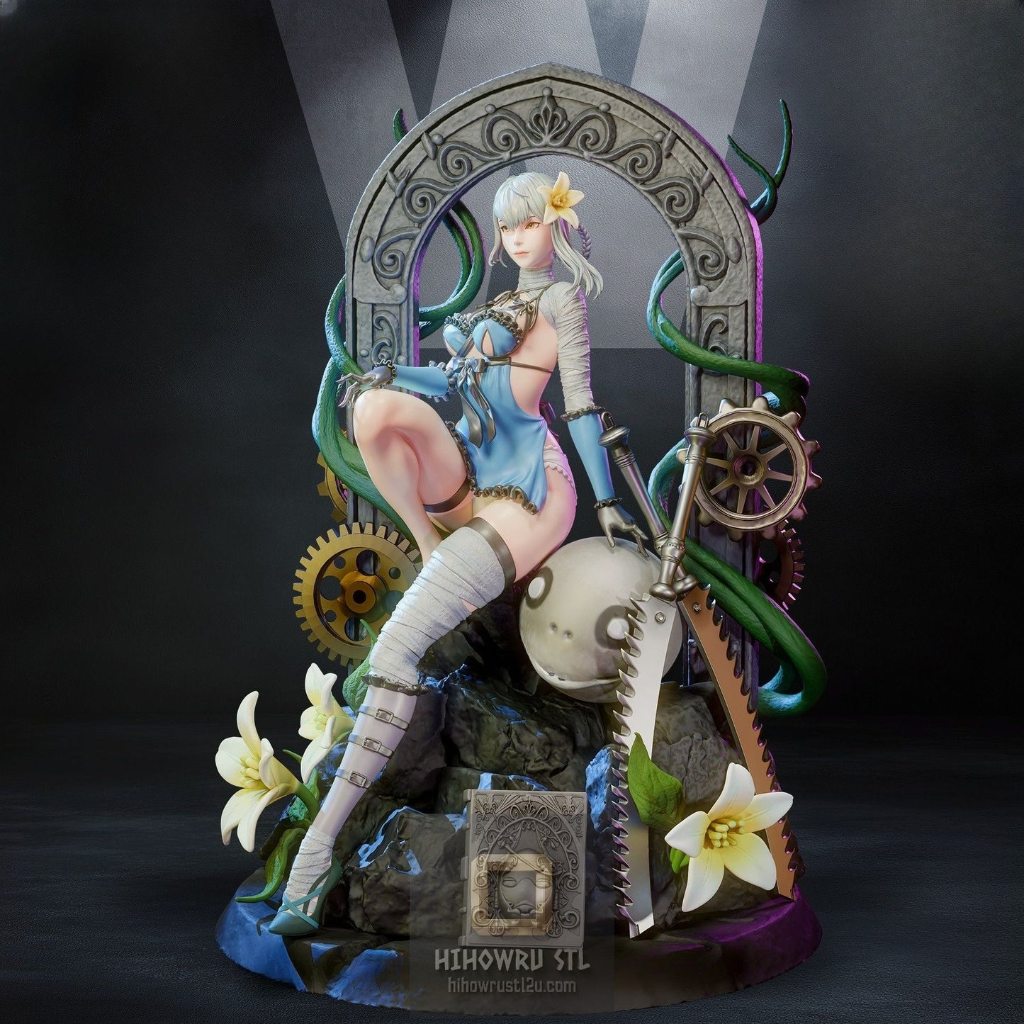 5276 Kainé NSFW - NIER - STL 3D Print Files