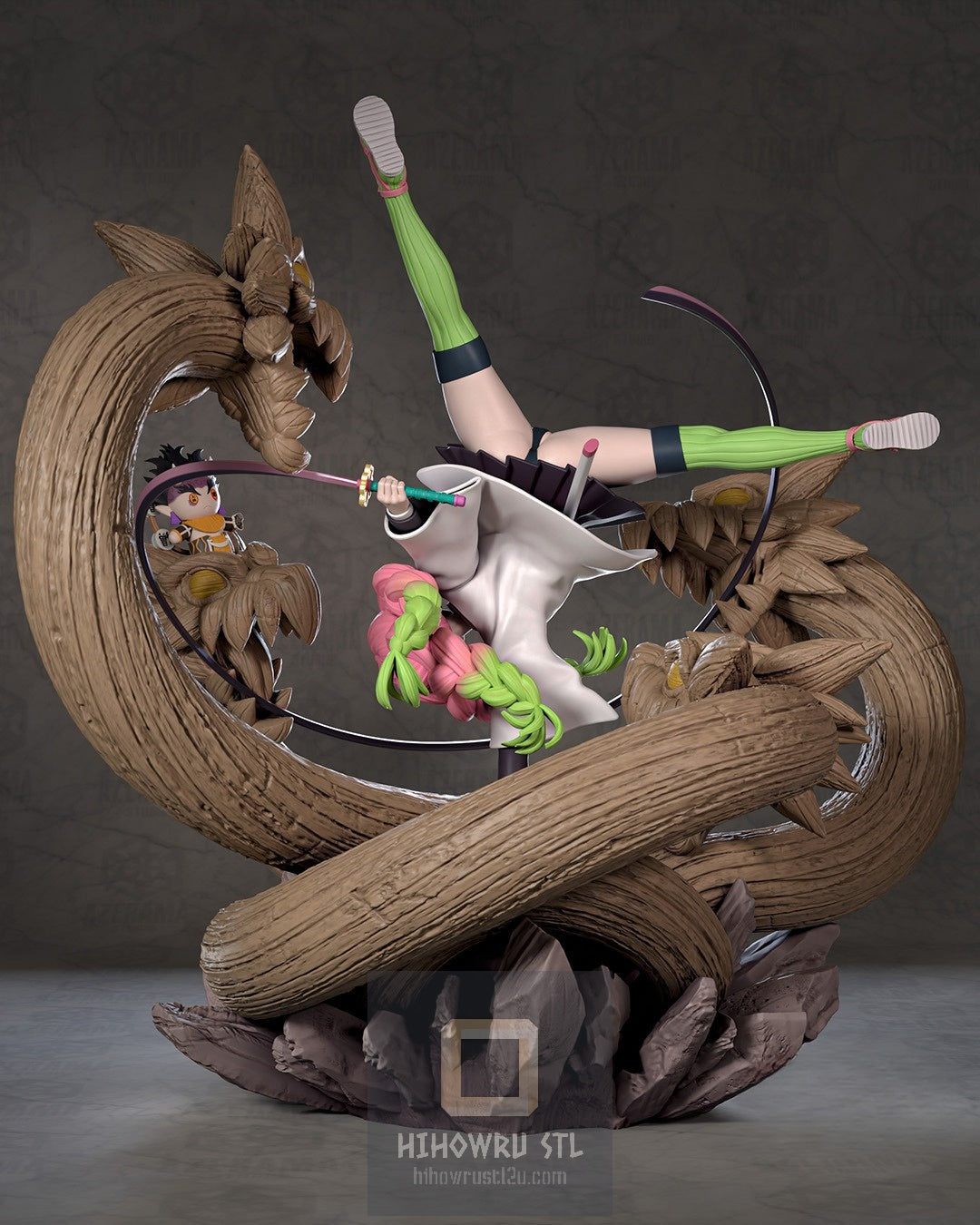 4556 Mitsuri Kanroji NSFW - Demon Slayer - STL 3D Print Files