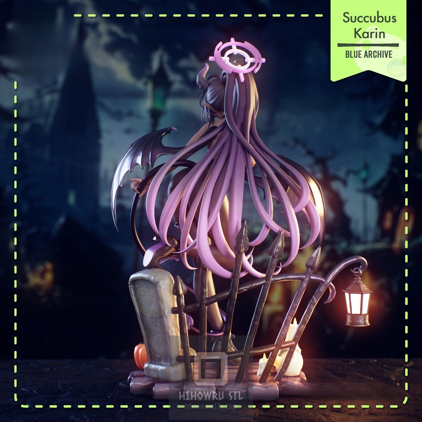 4613 Kakudate Karin - Blue Archive - STL 3D Print Files