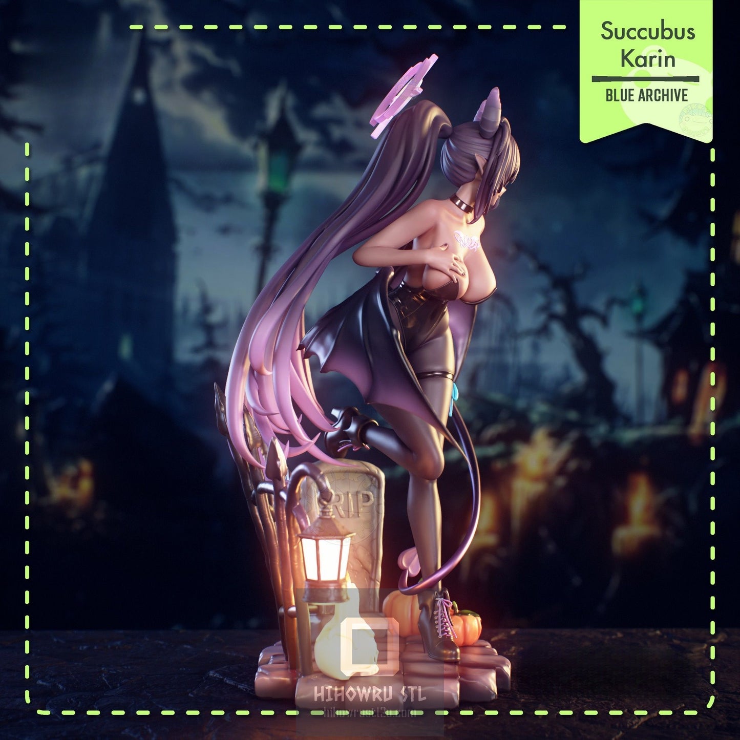 4613 Kakudate Karin - Blue Archive - STL 3D Print Files