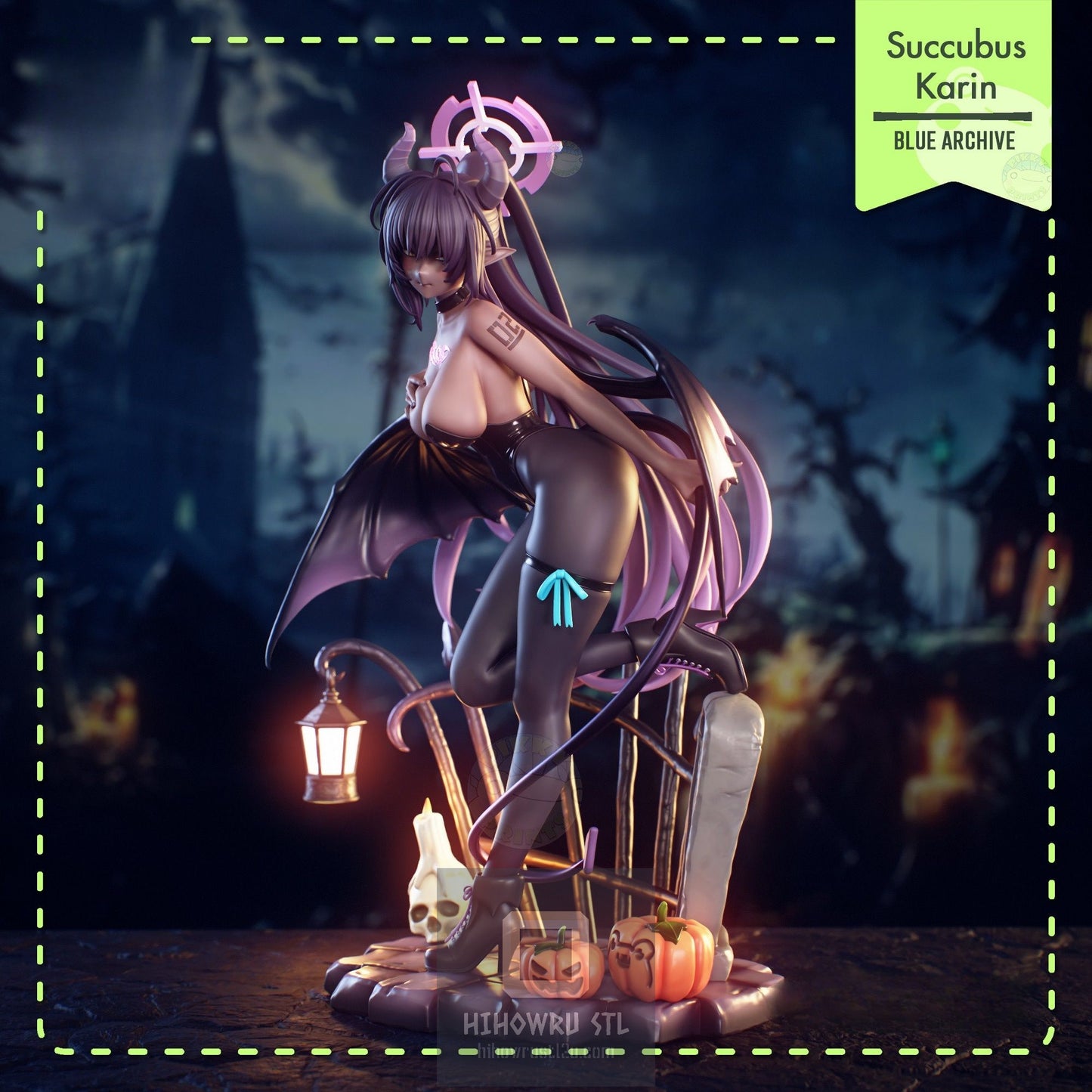 4613 Kakudate Karin - Blue Archive - STL 3D Print Files