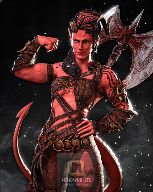 5445 Karlach - Baldurs Gate 3 - STL 3D Print Files