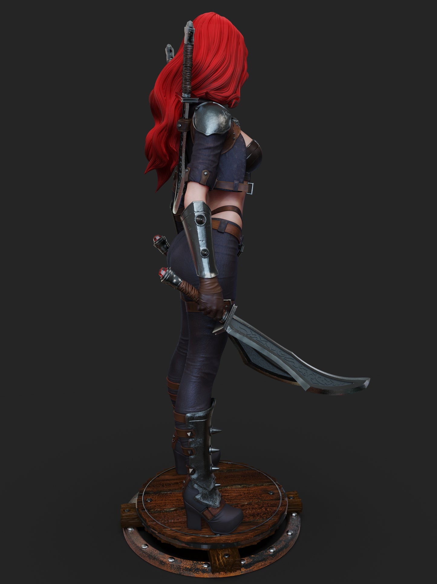 3582 Katarina - League of Legends - STL 3D Print Files
