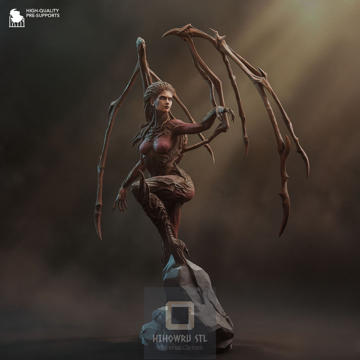 4644 Sarah Louise Kerrigan - Star Craft - STL 3D Print Files
