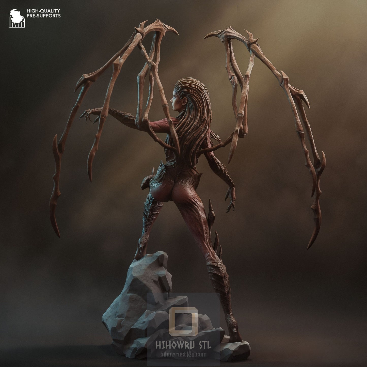 4644 Sarah Louise Kerrigan - Star Craft - STL 3D Print Files