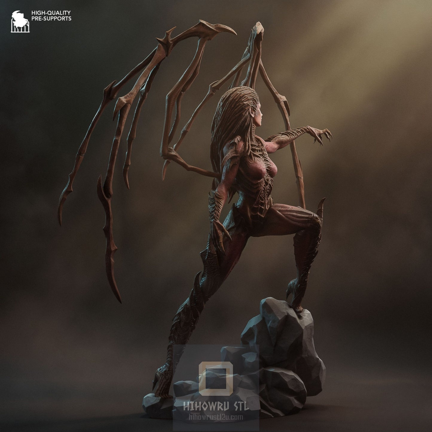 4644 Sarah Louise Kerrigan - Star Craft - STL 3D Print Files
