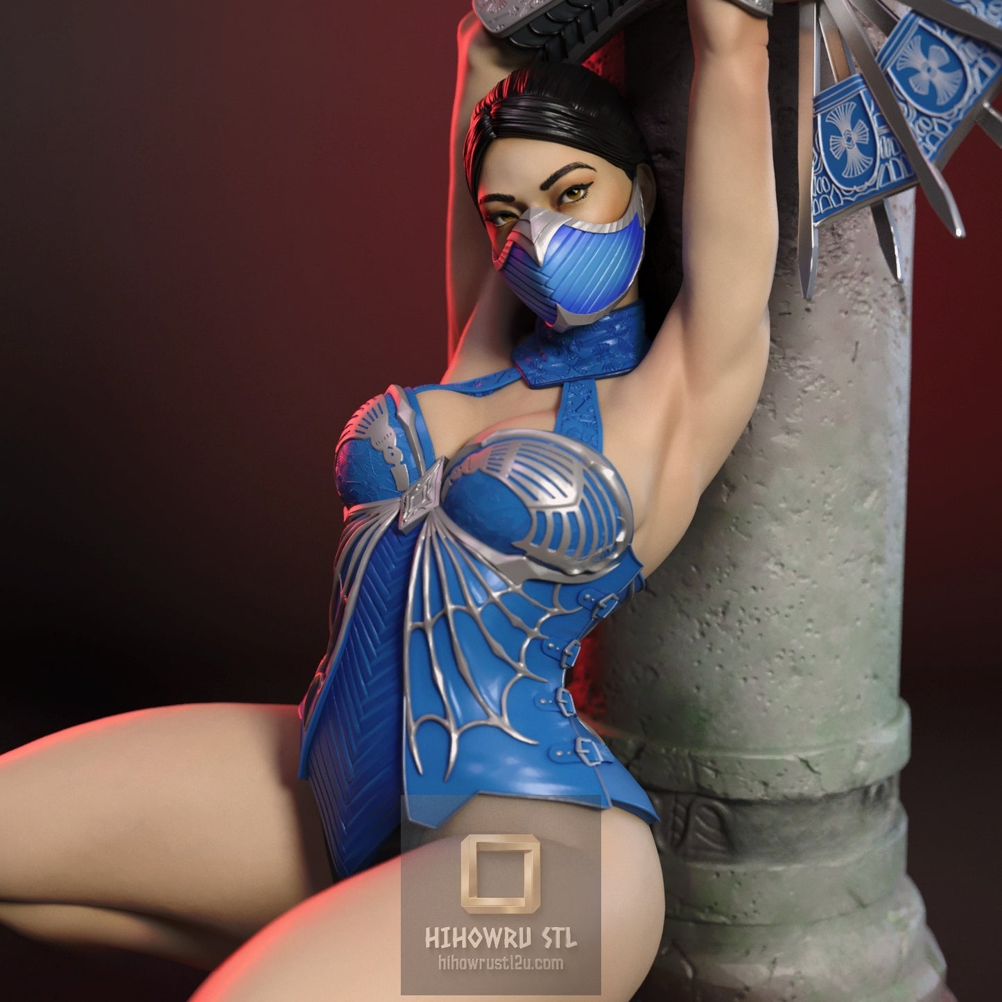 5236 Kitana NSFW - Mortal Kombat - STL 3D Print Files
