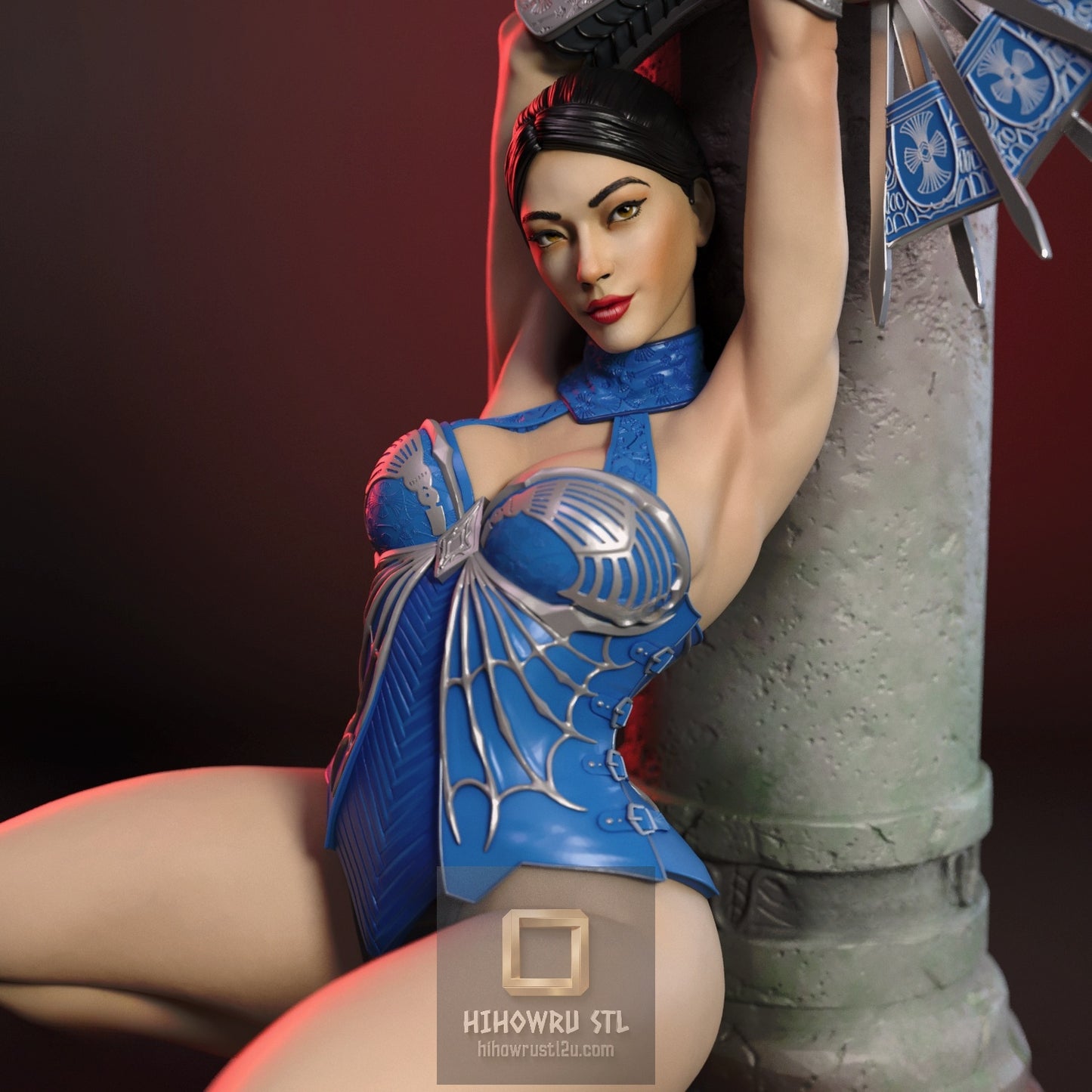 5236 Kitana NSFW - Mortal Kombat - STL 3D Print Files