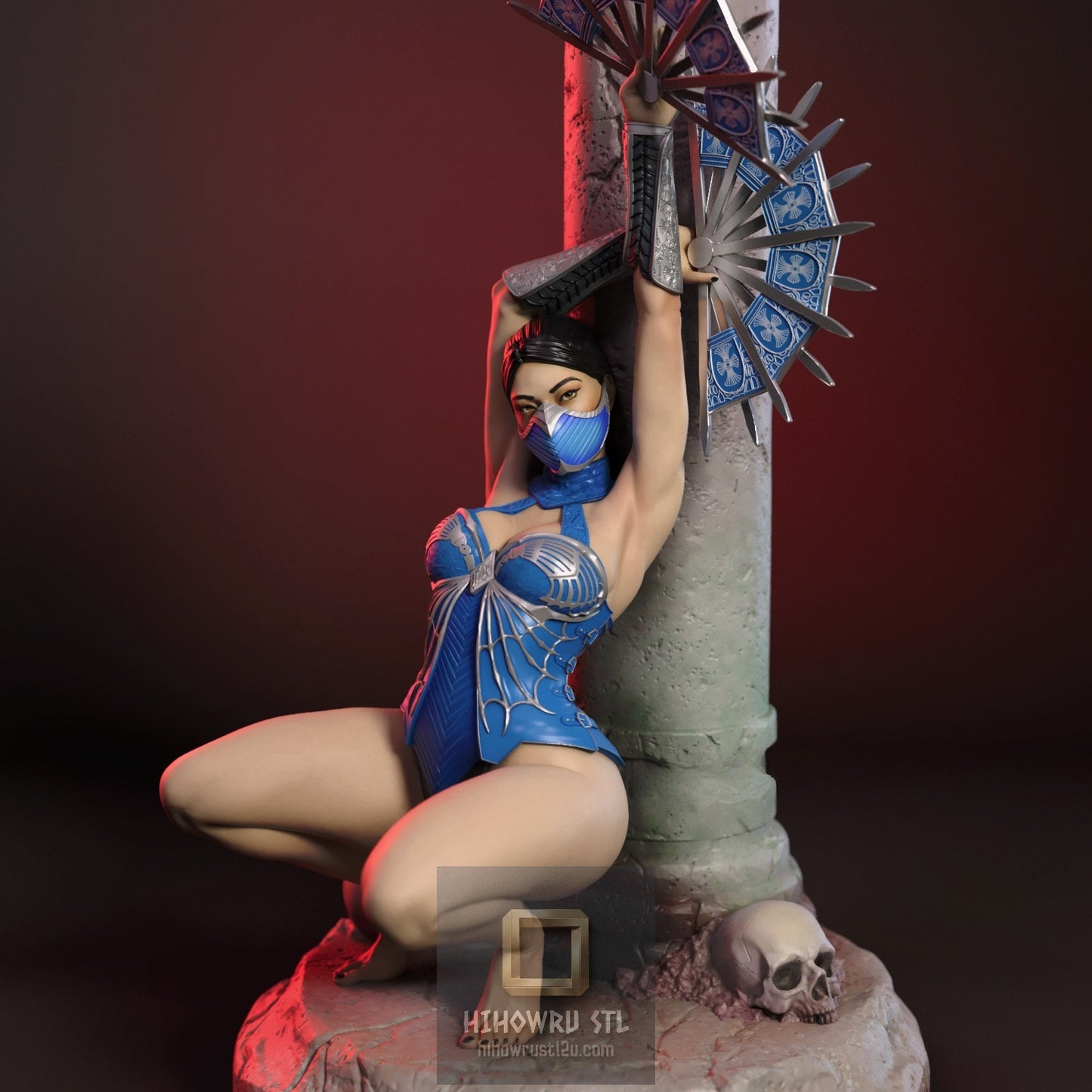 5236 Kitana NSFW - Mortal Kombat - STL 3D Print Files
