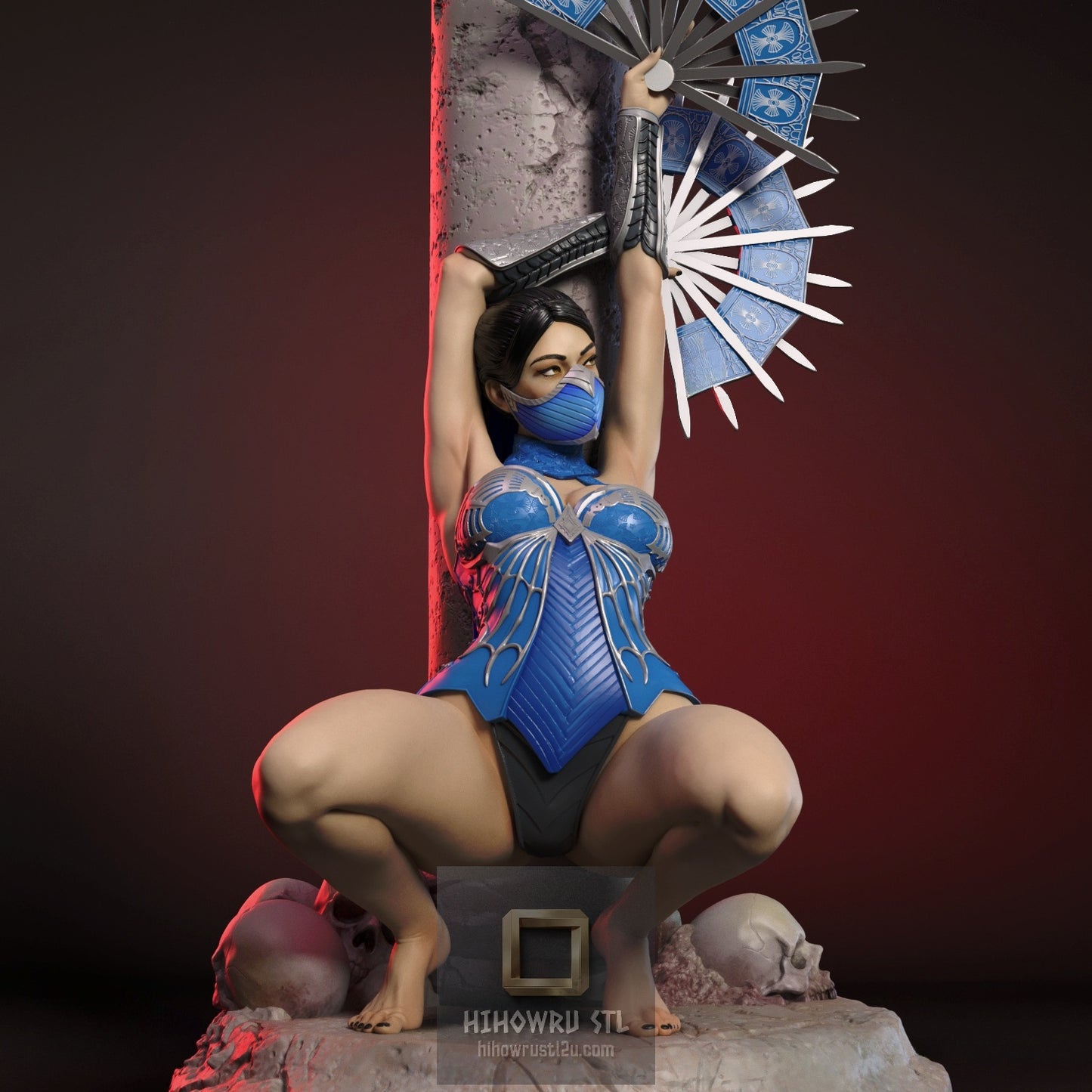 5236 Kitana NSFW - Mortal Kombat - STL 3D Print Files
