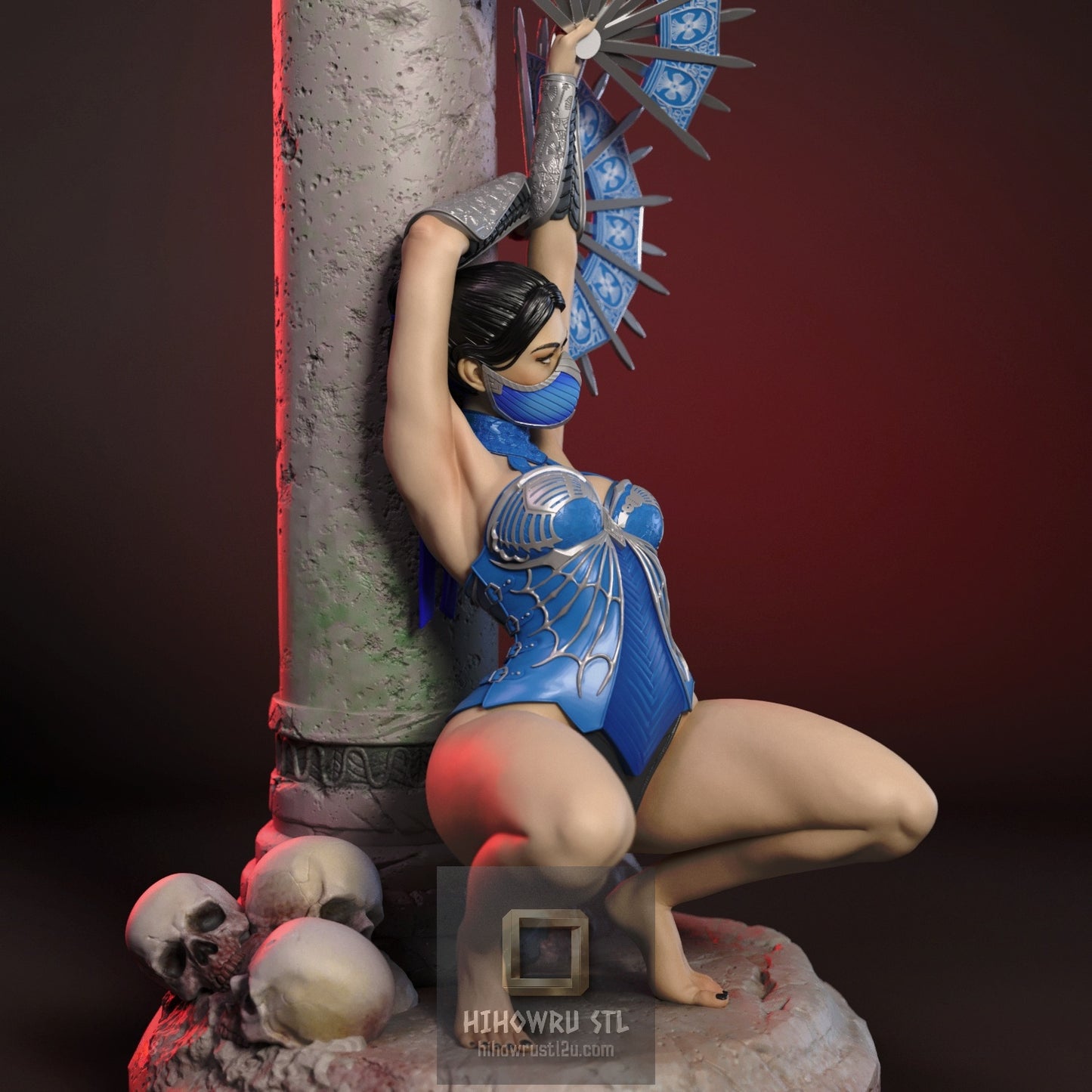 5236 Kitana NSFW - Mortal Kombat - STL 3D Print Files