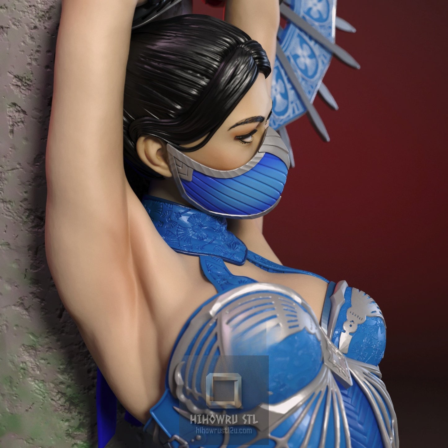 5236 Kitana NSFW - Mortal Kombat - STL 3D Print Files