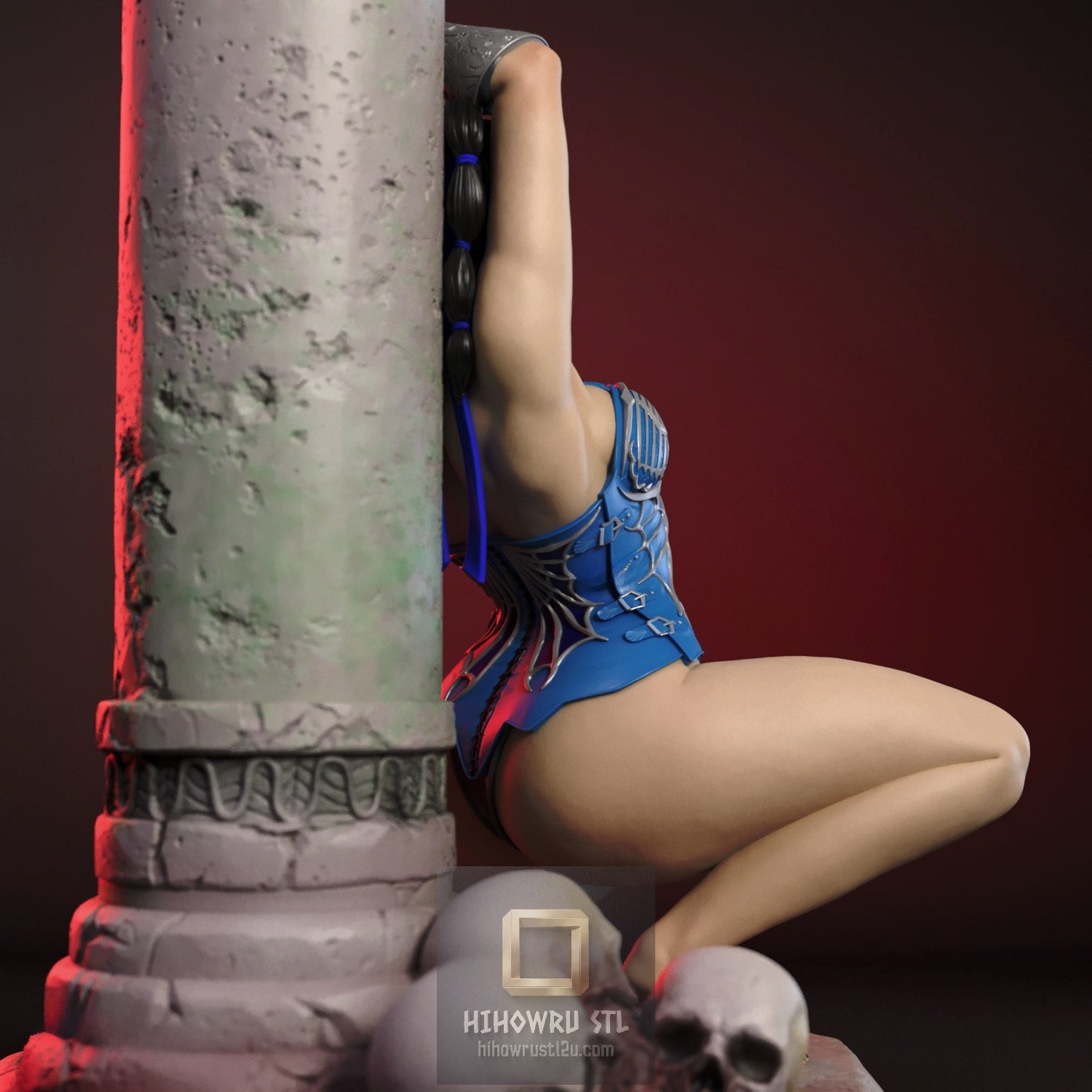 5236 Kitana NSFW - Mortal Kombat - STL 3D Print Files