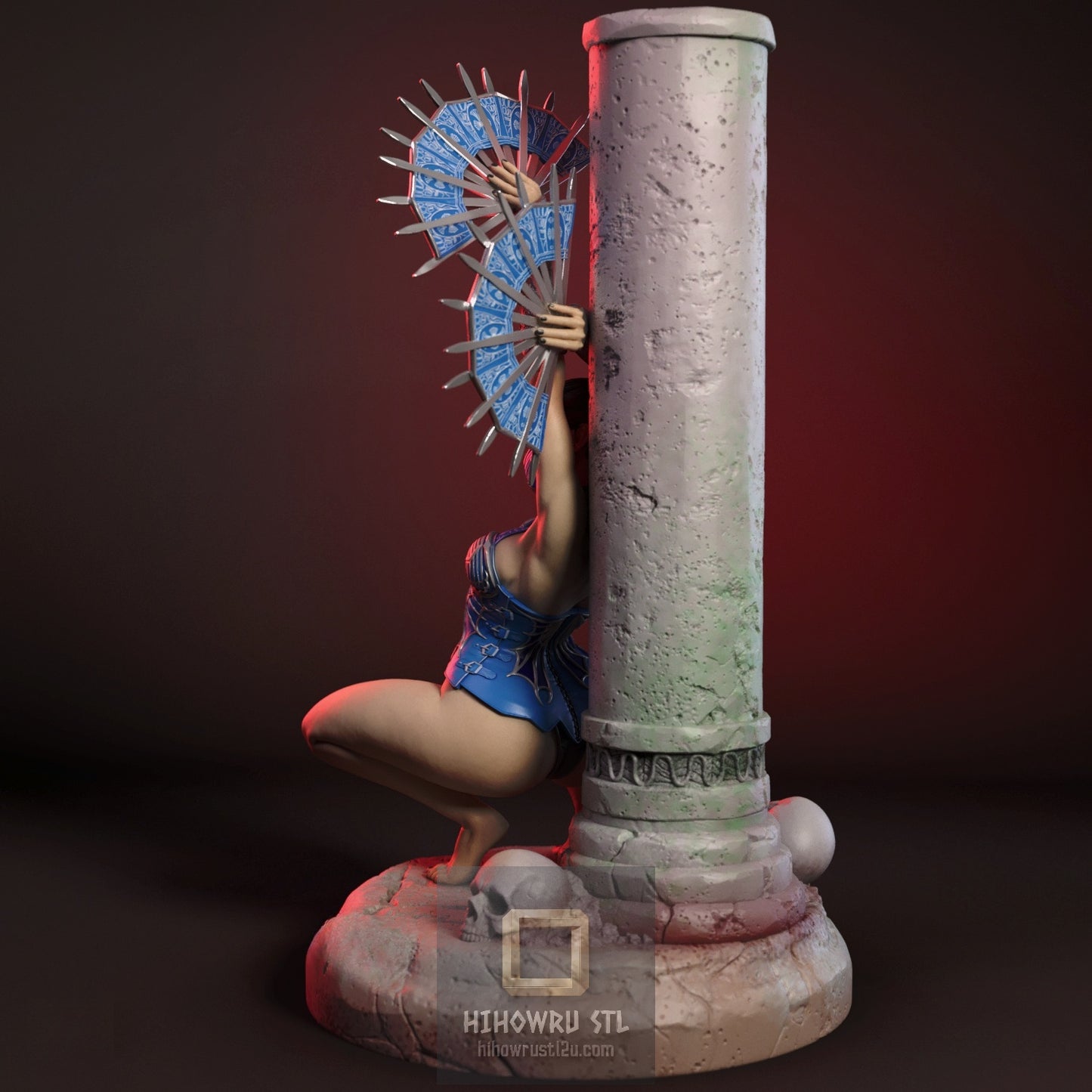 5236 Kitana NSFW - Mortal Kombat - STL 3D Print Files