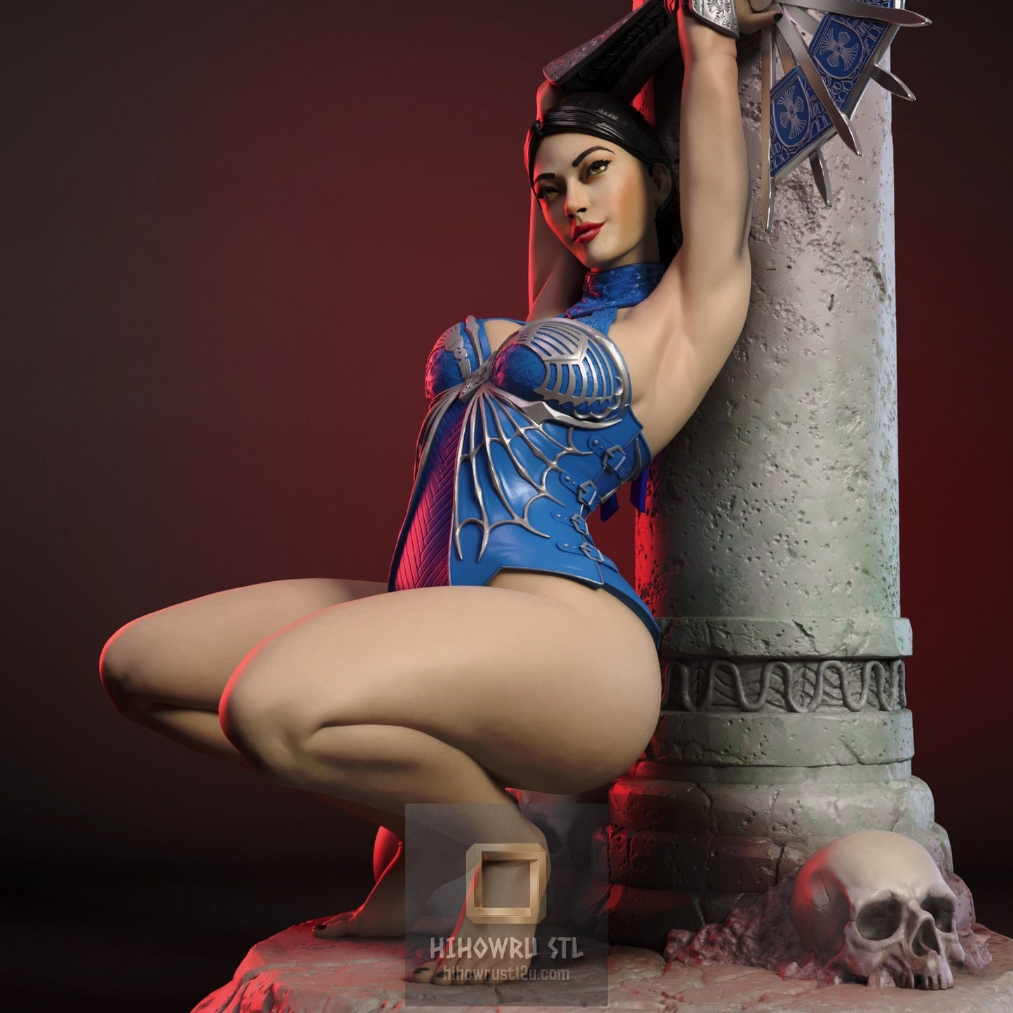 5236 Kitana NSFW - Mortal Kombat - STL 3D Print Files