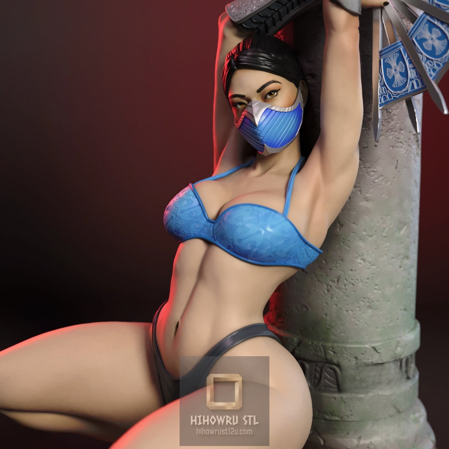 5236 Kitana NSFW - Mortal Kombat - STL 3D Print Files