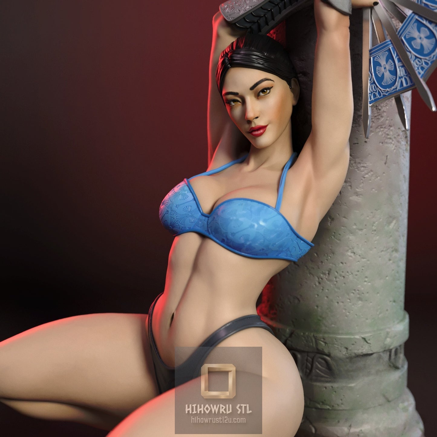 5236 Kitana NSFW - Mortal Kombat - STL 3D Print Files
