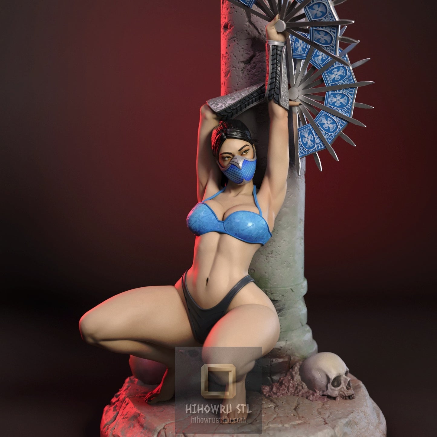5236 Kitana NSFW - Mortal Kombat - STL 3D Print Files