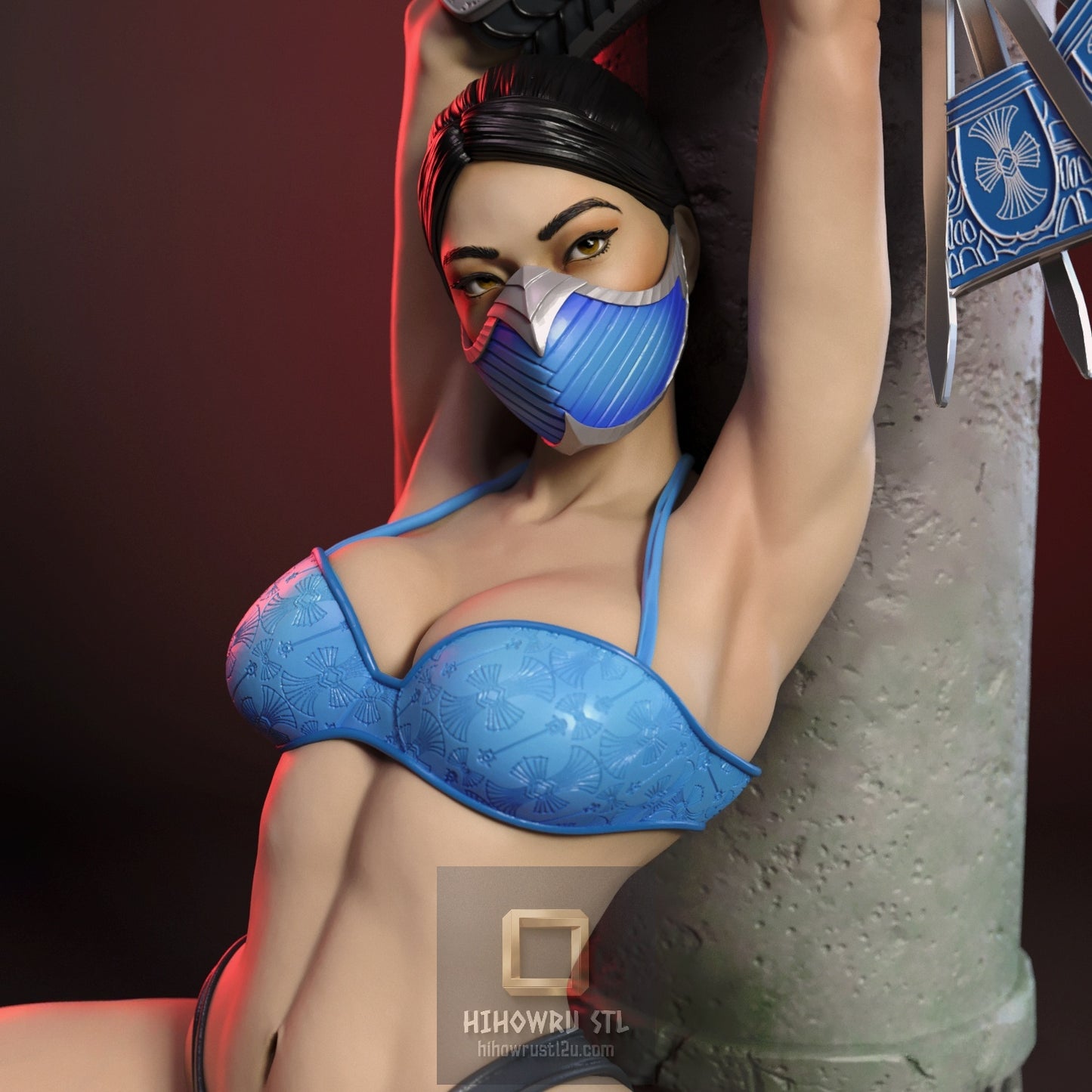 5236 Kitana NSFW - Mortal Kombat - STL 3D Print Files