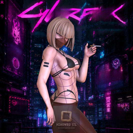 5227 Kiwi NSFW - Cyberpunk - STL 3D Print Files