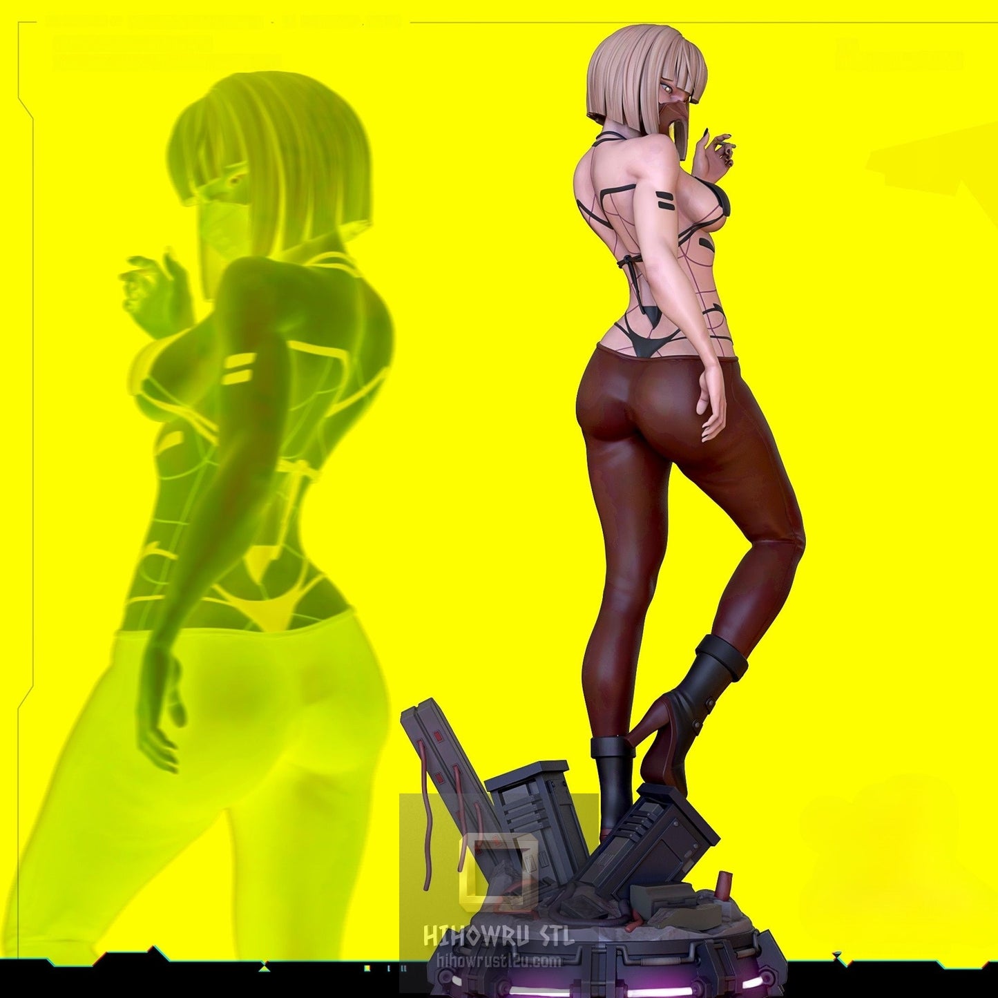 5227 Kiwi NSFW - Cyberpunk - STL 3D Print Files