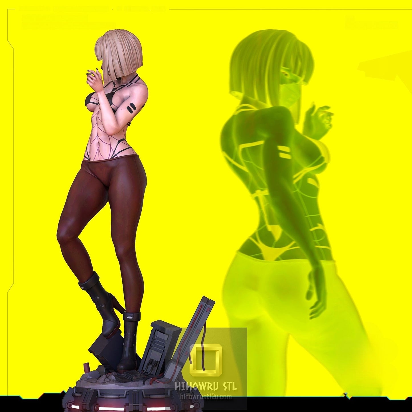 5227 Kiwi NSFW - Cyberpunk - STL 3D Print Files
