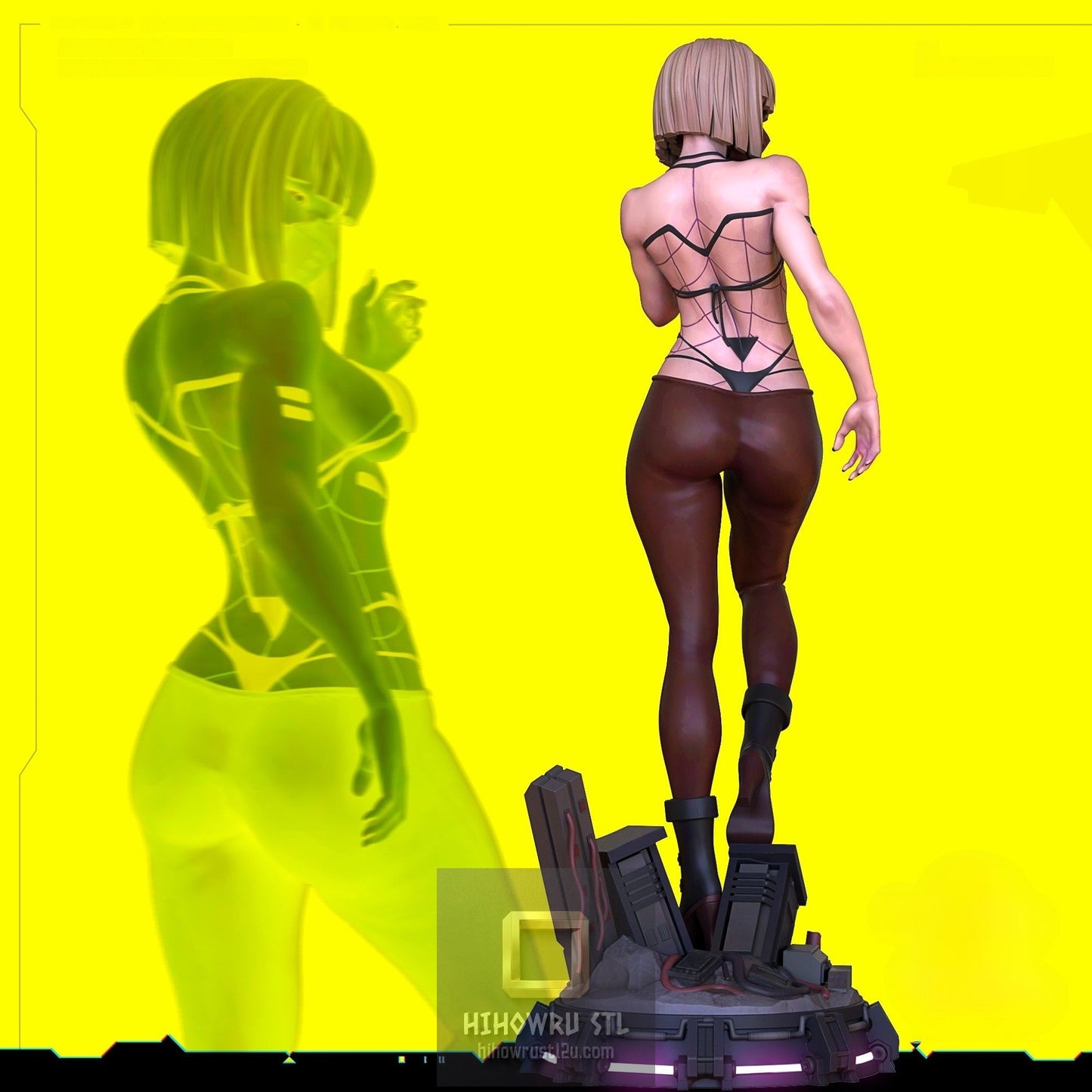 5227 Kiwi NSFW - Cyberpunk - STL 3D Print Files