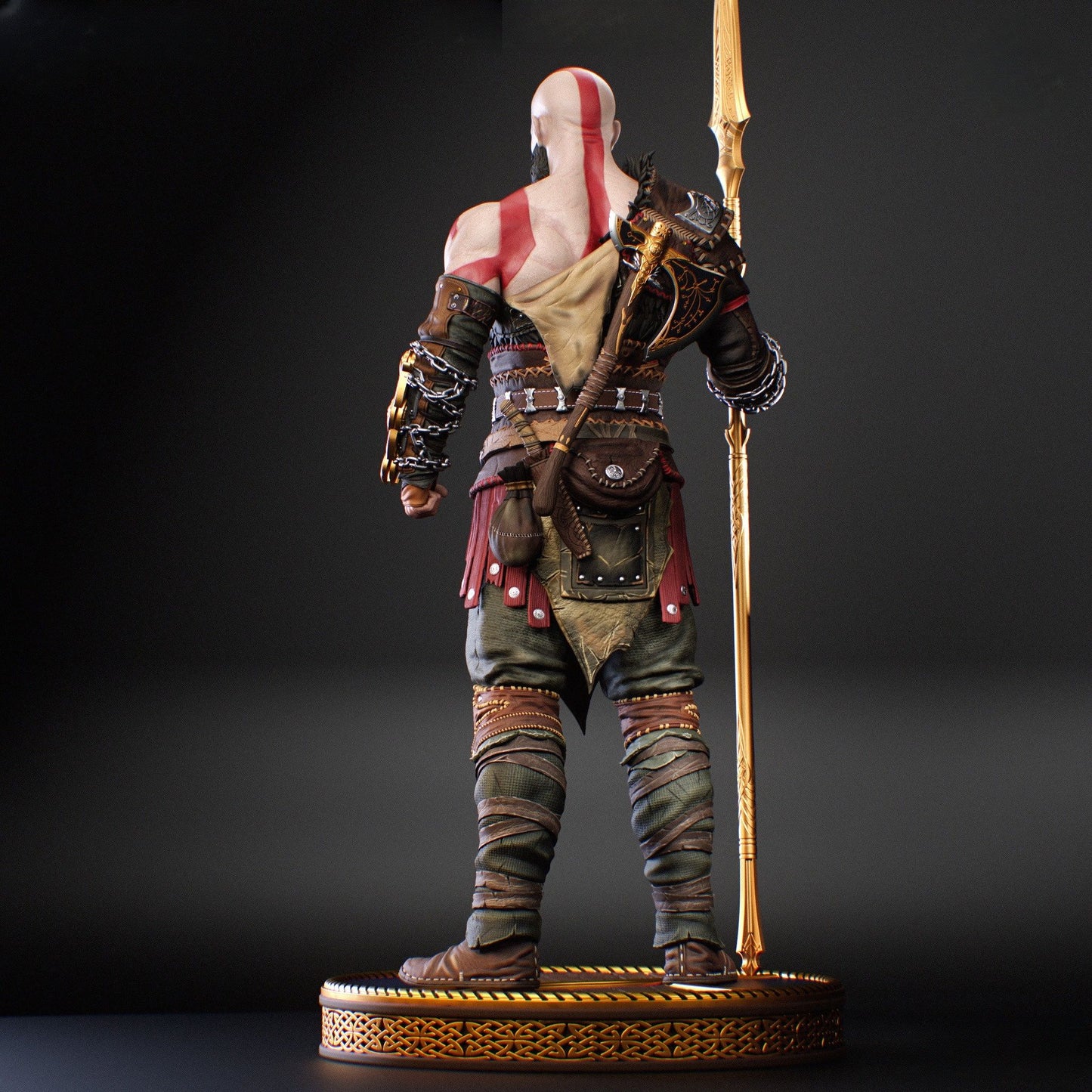 3905 Kratos - God of War - STL 3D Print Files