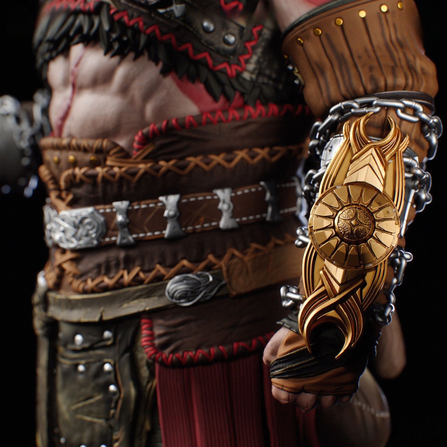 3905 Kratos - God of War - STL 3D Print Files